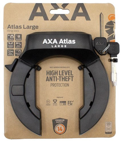 Load image into Gallery viewer, Axa ringslot atlas large - zwart - art2 (op kaart)