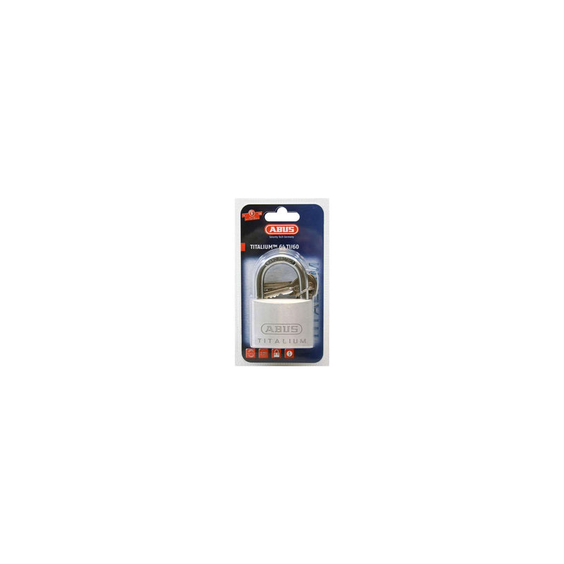 Load image into Gallery viewer, Abus hangslot Titalium 64TI 60 - 60mm - Grijs