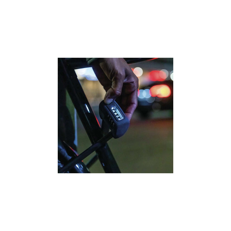 Load image into Gallery viewer, Abus vouwslot Bordo 6000C 90 zwart LED SH - Fietsslot