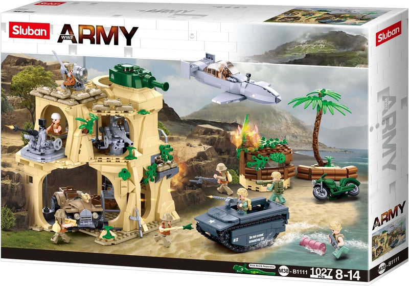 Load image into Gallery viewer, Sluban army de slag om iwo jima (m38-b1111)
