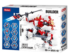 Load image into Gallery viewer, Sluban robot 8 in 1 (m38-b0988)