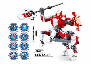 Load image into Gallery viewer, Sluban robot 8 in 1 (m38-b0988)