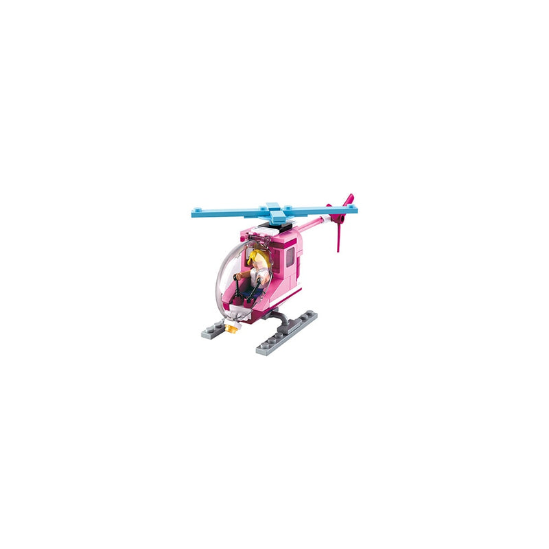 Load image into Gallery viewer, Sluban girl's dream helikopter (m38-b0600d)