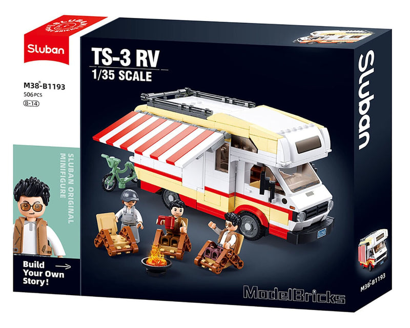 Load image into Gallery viewer, Sluban modelbricks rv (m38-b1193)
