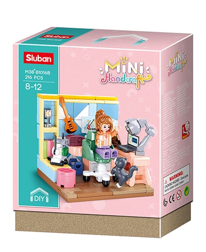 Load image into Gallery viewer, Sluban girl's dream studeerkamer girl's dream (m38-b1016b)