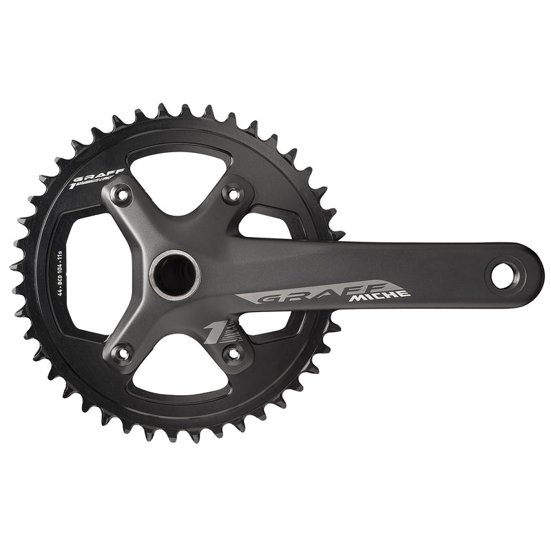 Load image into Gallery viewer, Miche crankset graff one 172,5 44t 11v