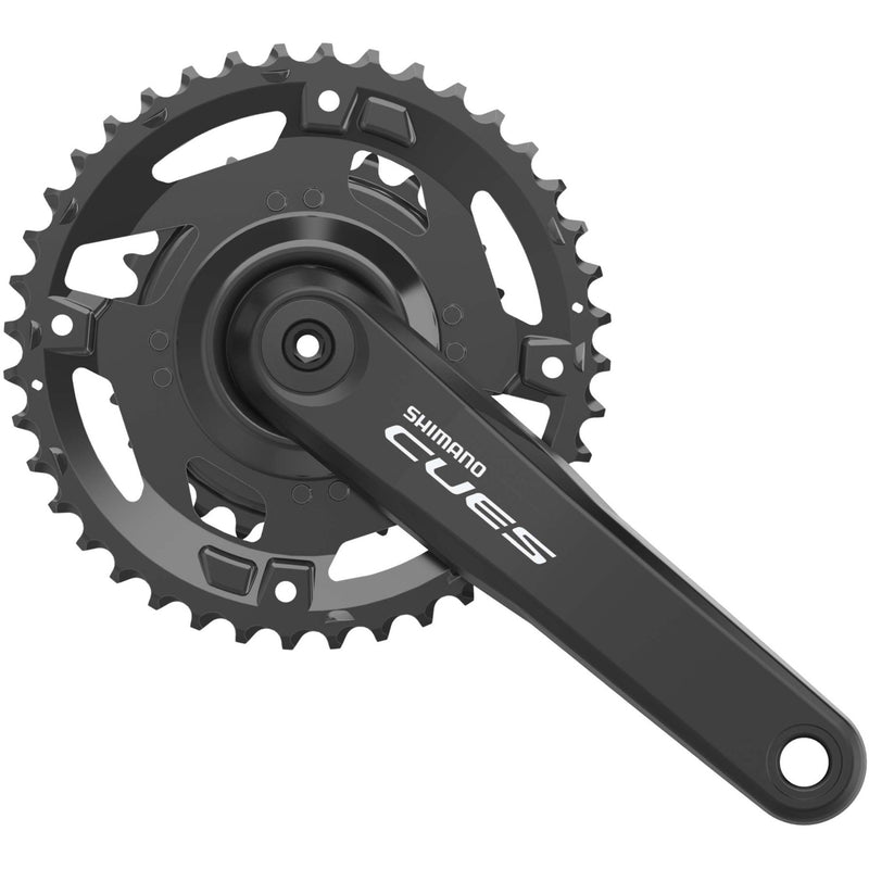 Afbeelding laden in galerijviewer, Shimano crankset cues 9 10 11v 170mm 26 40t zwart oem