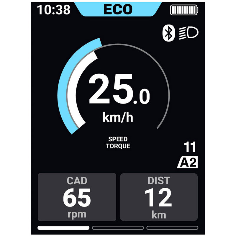 Load image into Gallery viewer, Shimano display steps sc-en610 zwart oem