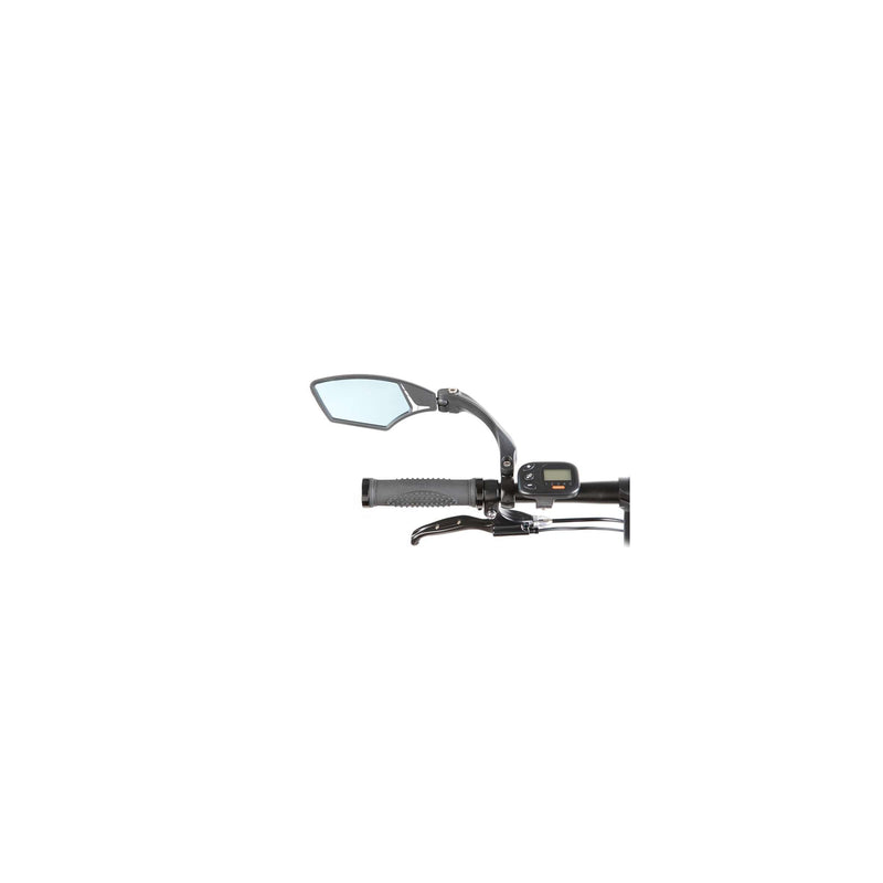 Load image into Gallery viewer, Mirage Stuurspiegel verstelbaar 10 x 5 cm zwart