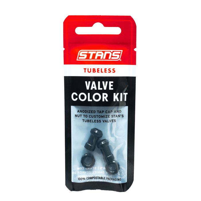 Afbeelding laden in galerijviewer, Stans stan's tubeless valve color kit - black