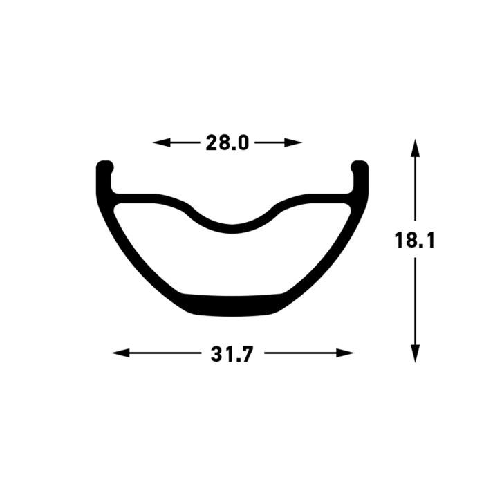 Load image into Gallery viewer, Stans stan's arch s2 rim - 29'' - 32h - black gray
