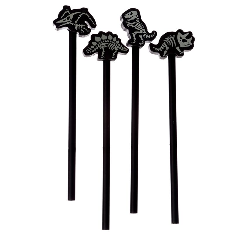 Load image into Gallery viewer, Dinosaurus glow-in-the-dark skelet - gum potlood