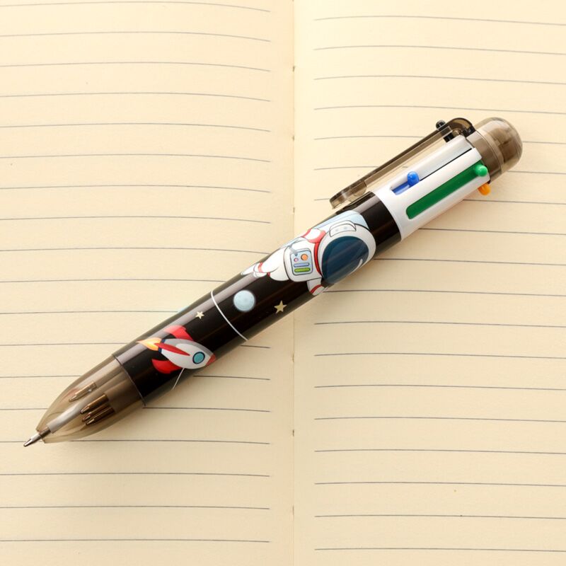 Afbeelding laden in galerijviewer, Hello space meerkleurige pen (6 kleuren)