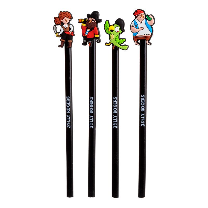 Load image into Gallery viewer, Jolly rogers piraatn - pvc top potlood