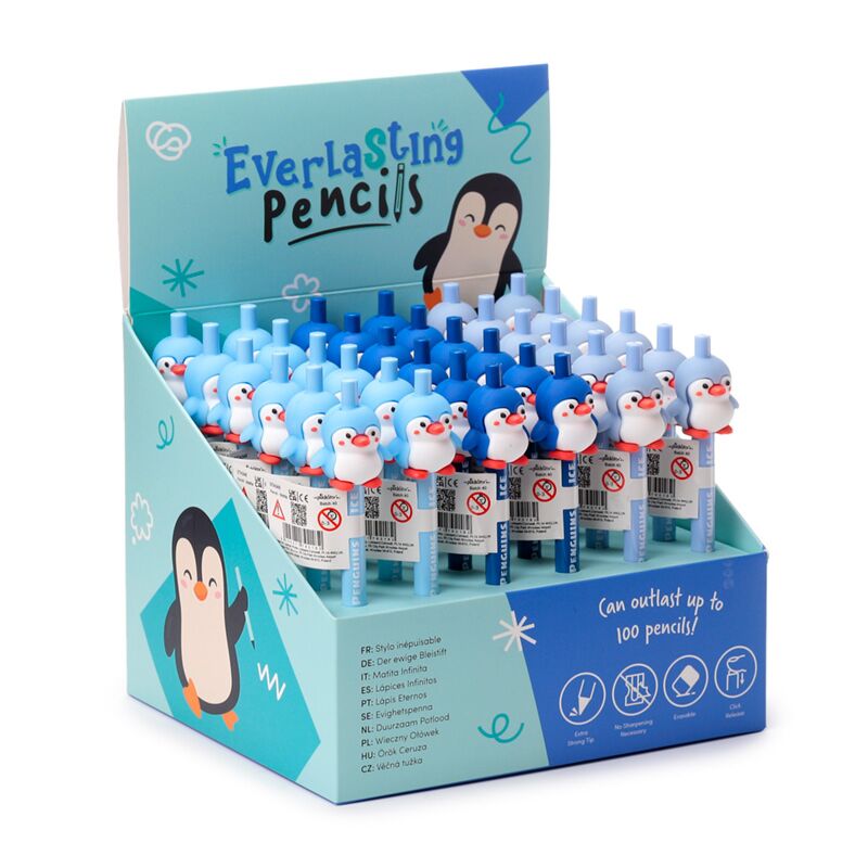 Load image into Gallery viewer, Pinguin oneindig potlood