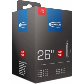 Load image into Gallery viewer, Schwalbe Binnenband SV13J, Fatbike 26 x 3.50-4.80. ETRTO 90 120-559, Ventiel: Sclaverand frans 40mm