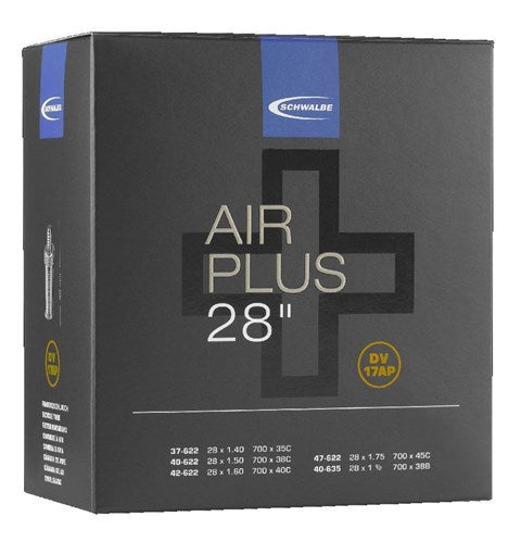 Load image into Gallery viewer, Schwalbe binnenband dv17ap air plus 28 inch 37 47-622 635 hv 40mm