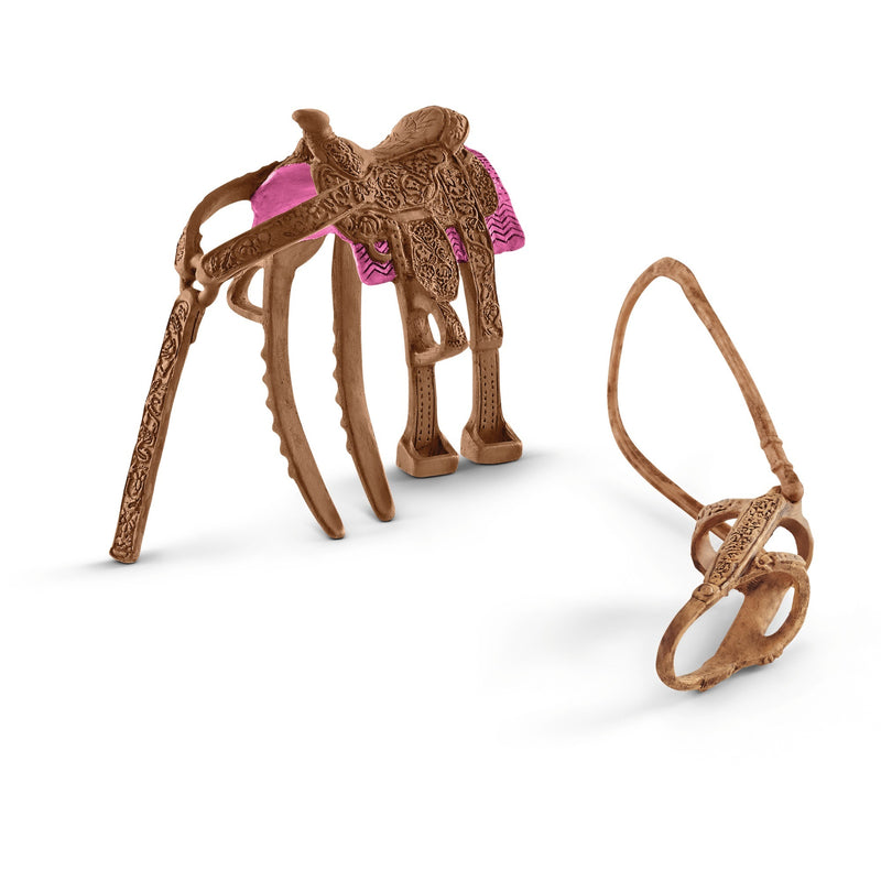 Load image into Gallery viewer, Schleich Farm World Barrel racing met cowgirl