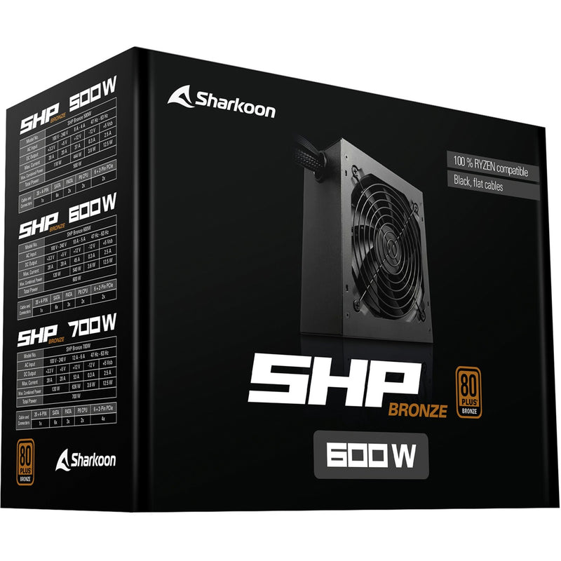 Load image into Gallery viewer, Sharkoon SHP Bronze 600 W