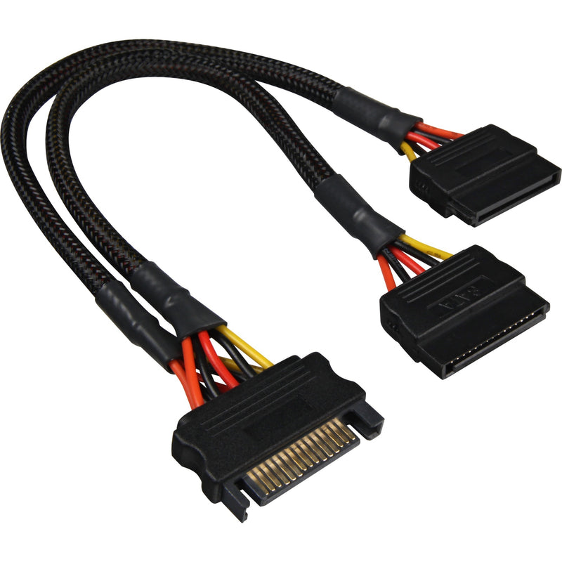 Load image into Gallery viewer, Sharkoon sata ystroomadapter, 0,20m