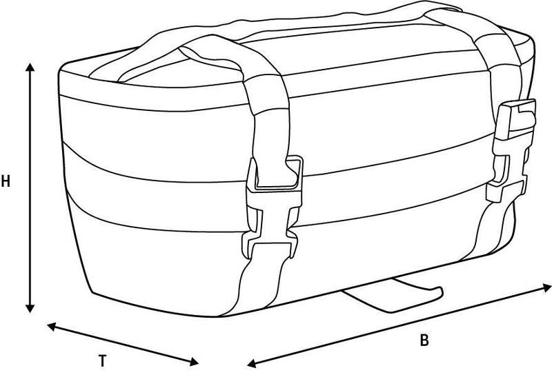 Load image into Gallery viewer, Oxford heuptasje fanny pack xw1s black 1.5l