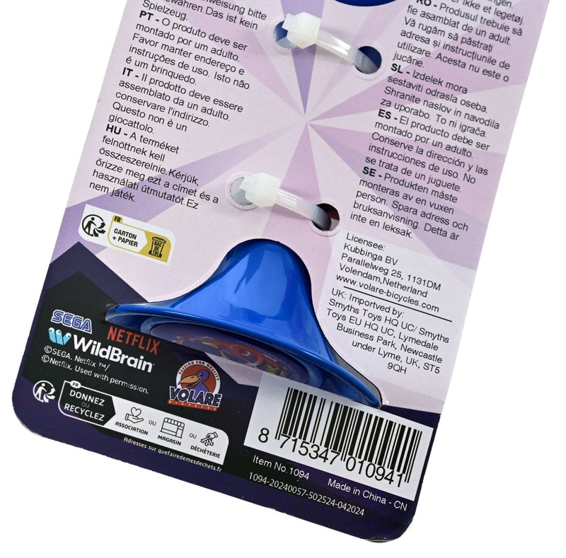 Load image into Gallery viewer, Volare sonic prime fietstoeter - jongens - rood blauw