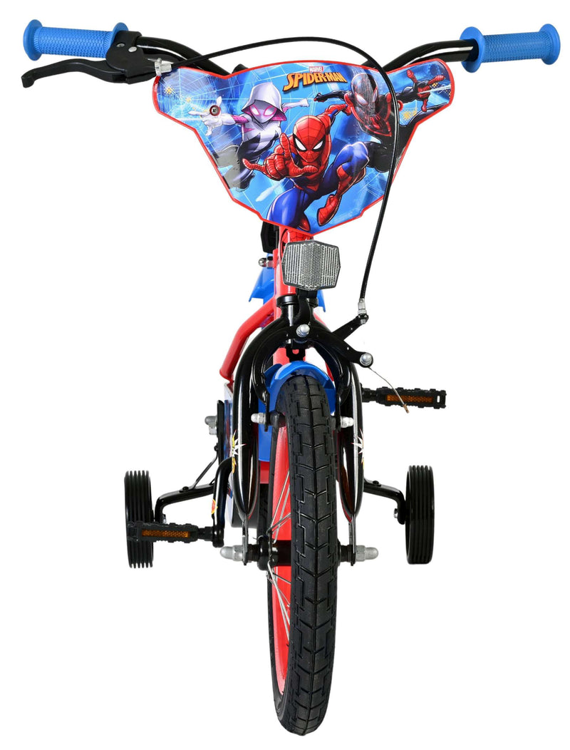 Load image into Gallery viewer, Spiderman marvel spider-man kinderfiets - jongens - 14 inch - rood blauw