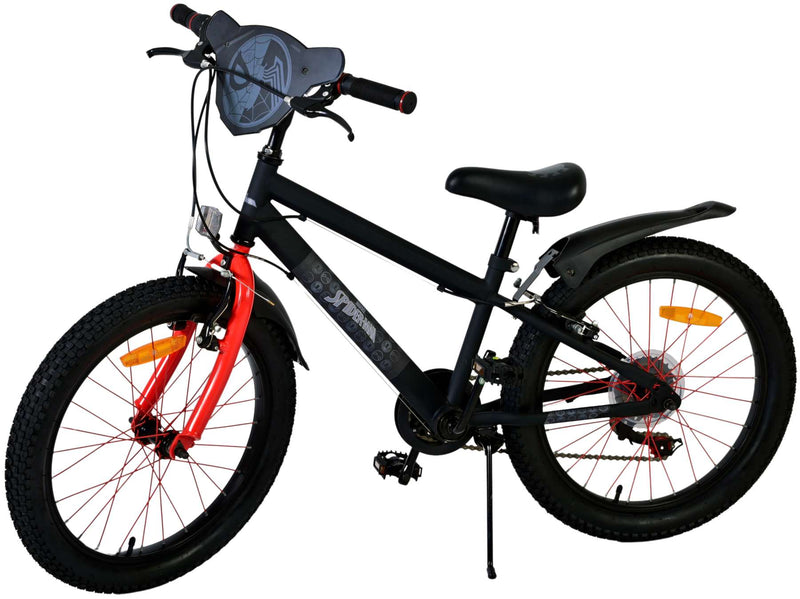 Load image into Gallery viewer, Spider-Man - Kinderfiets - Jongens - 20 inch - Mat Zwart - 2 Handremmen