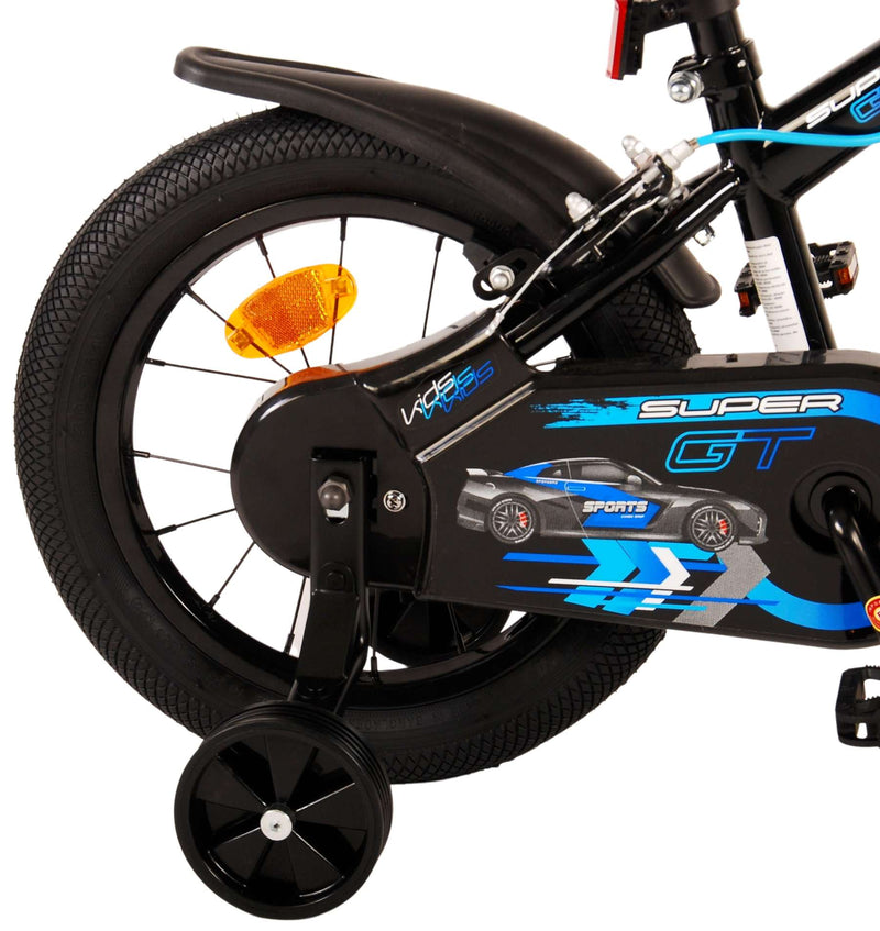 Load image into Gallery viewer, Volare Super GT Kinderfiets - Jongens - 14 inch - Blauw - Twee handremmen
