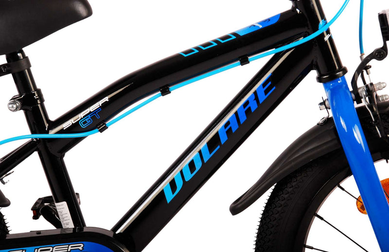 Load image into Gallery viewer, Volare Super GT Kinderfiets - Jongens - 16 inch - Blauw - Twee handremmen