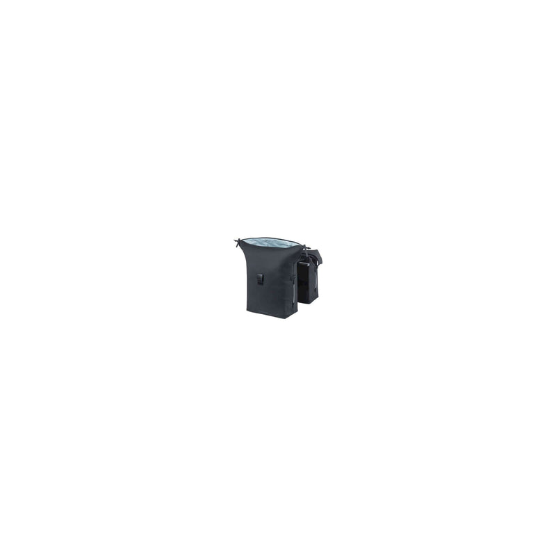 Load image into Gallery viewer, Basil dubbele fietstas soho nordlicht mik 41 liter - zwart