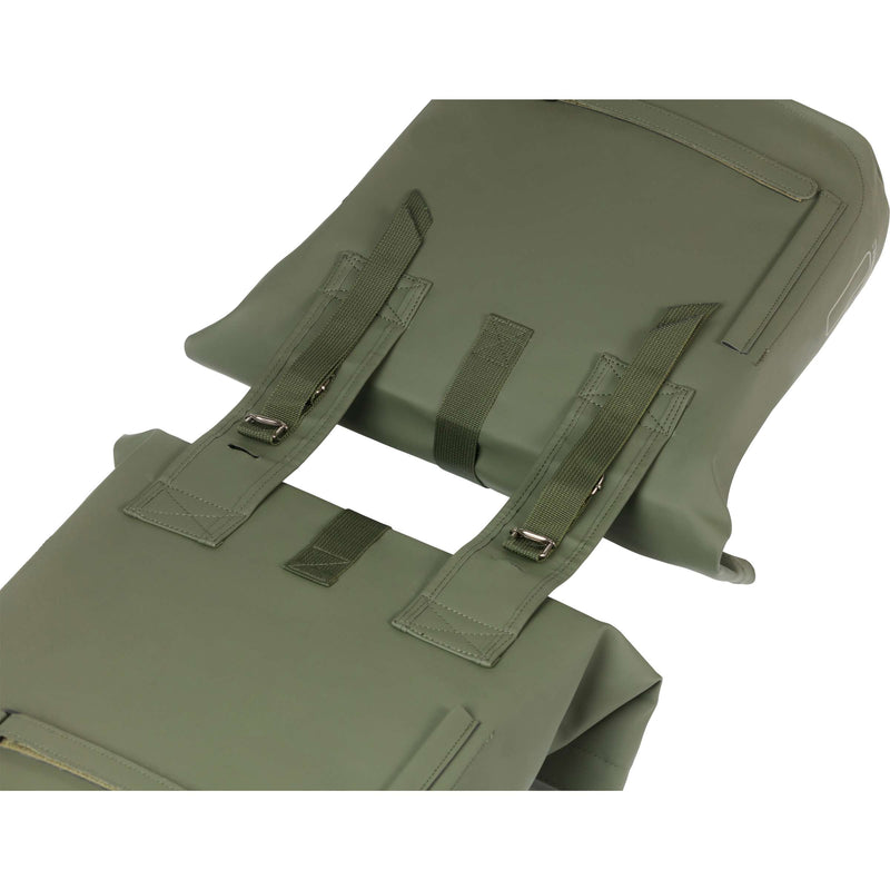Load image into Gallery viewer, Basil Tas City Dubbel Vegan Leather | Moss Green