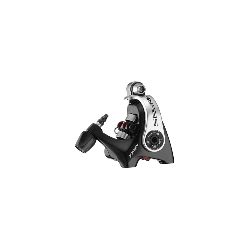 Load image into Gallery viewer, Trp md-c610 spyre remklauw mechanisch flatmount voor zwart zilver