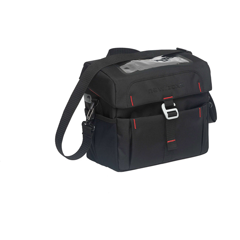 Load image into Gallery viewer, Vigo Handlebar Bag - sportieve stuurtas, waterdicht, verstevigd, reflecterend, zwart