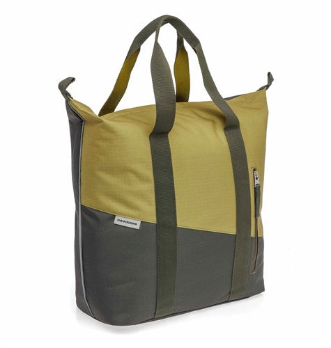 Load image into Gallery viewer, Newlooxs tas new looxs kota shopper | oslo | olijfgroen geel | 24l