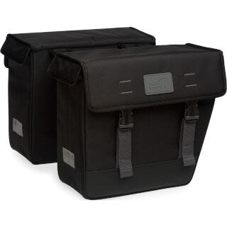 Load image into Gallery viewer, New Looxs Origin Dubbel tas zwart - fietstas - unisex - waterafstotend - 39L