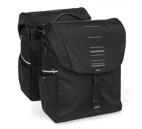 Load image into Gallery viewer, Newlooxs tas new looxs vigo dubbel | zwart groen | mik 2.0 | 40l