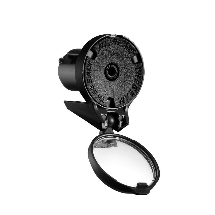 Load image into Gallery viewer, The beam drop bar rearview mirror corky - black