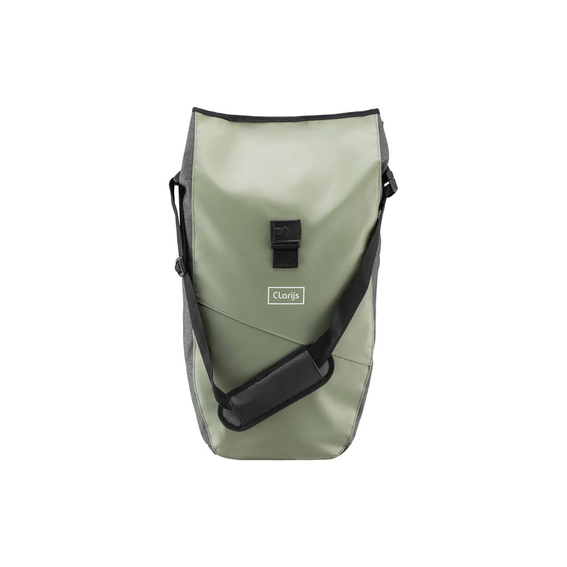 Load image into Gallery viewer, Clarijs fietstas solobag 24l olijf-grijs