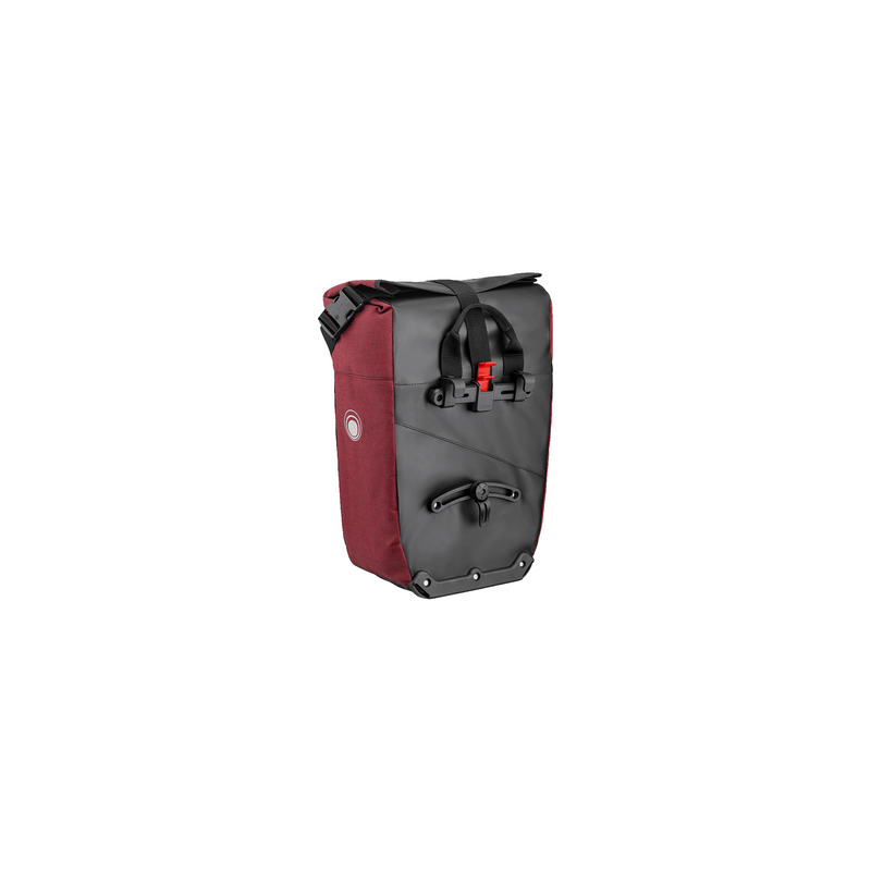 Load image into Gallery viewer, Clarijs fietstas solobag 24l zwart-rood