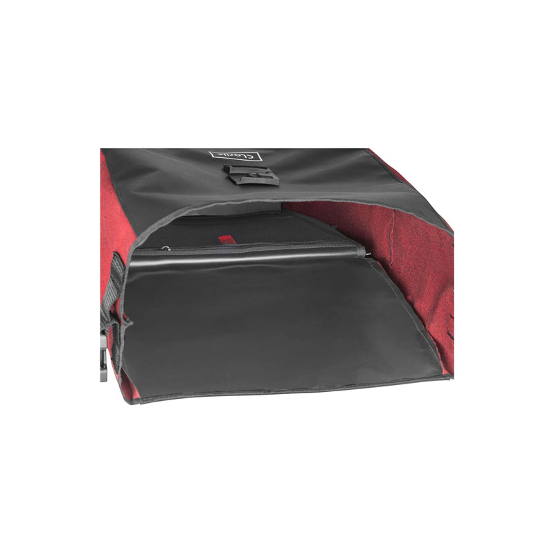 Load image into Gallery viewer, Clarijs fietstas solobag 24l zwart-rood