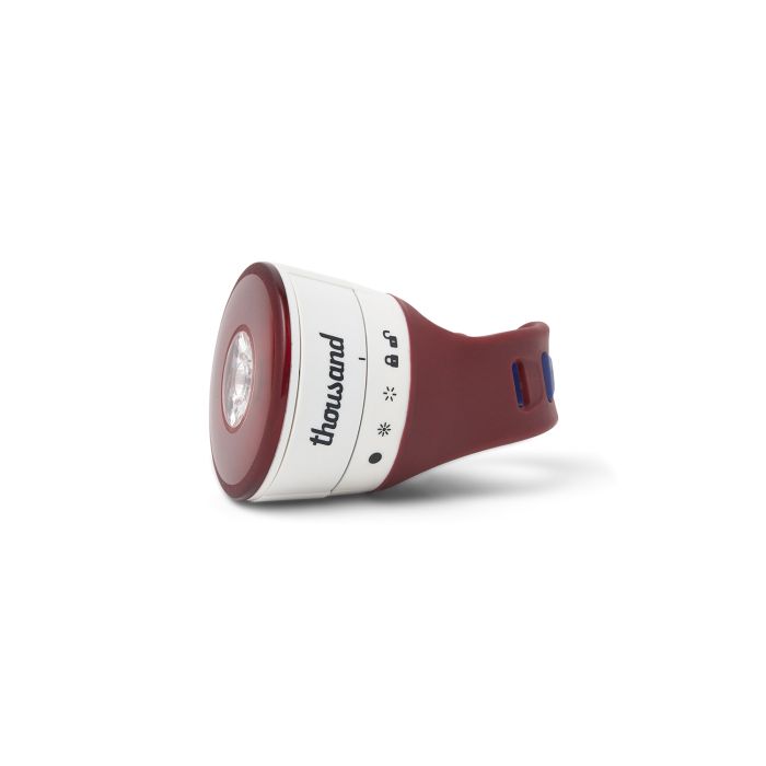 Load image into Gallery viewer, Thousand traveler magnetic bike light - rear - speedway creme