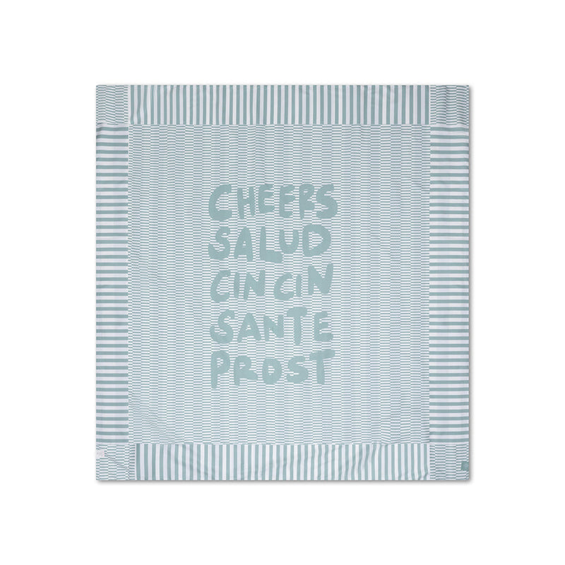 Afbeelding laden in galerijviewer, Cheers | groene microvezel handdoek 180 x 180 cm