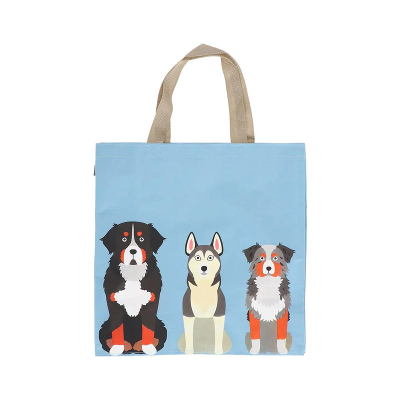 Afbeelding laden in galerijviewer, Esschert design boodschappentas honden 40x40x14,5cm