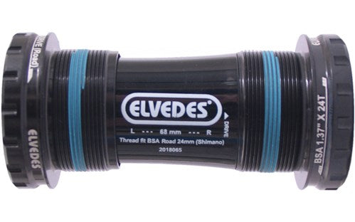 Load image into Gallery viewer, Trapas Elvedes Hollowtech Shimano Race 24Mm Zwart