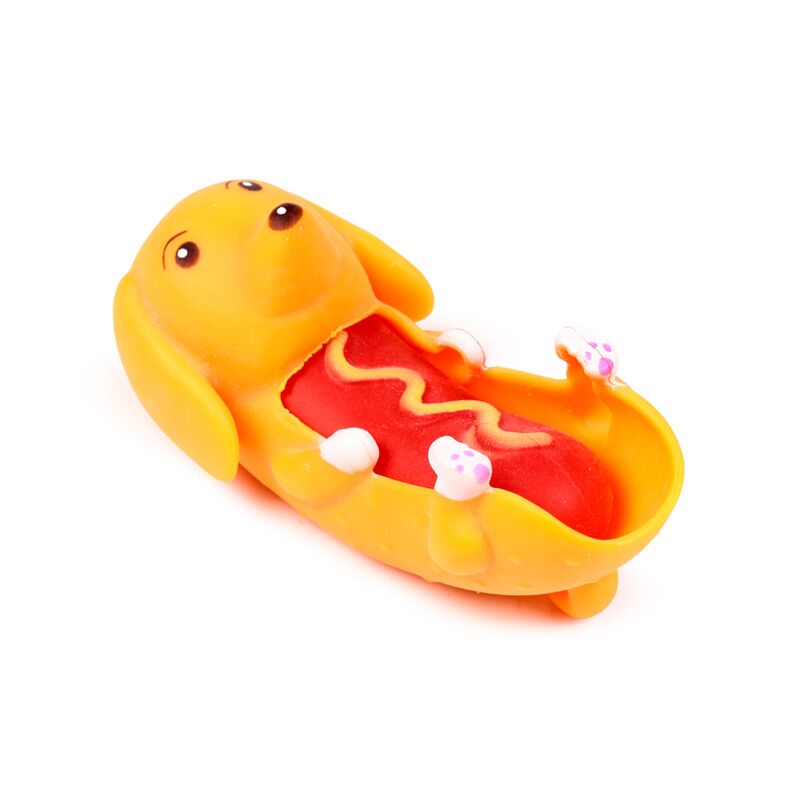 Load image into Gallery viewer, Hot dog worstehond stretch speelgoed