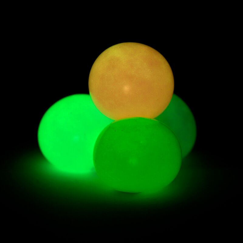 Afbeelding laden in galerijviewer, Maltose knijpbaar glow in the dark stress bal