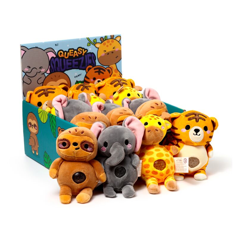 Load image into Gallery viewer, Queasy squeezies adoramals zoo mix #2 knijp speelgoed