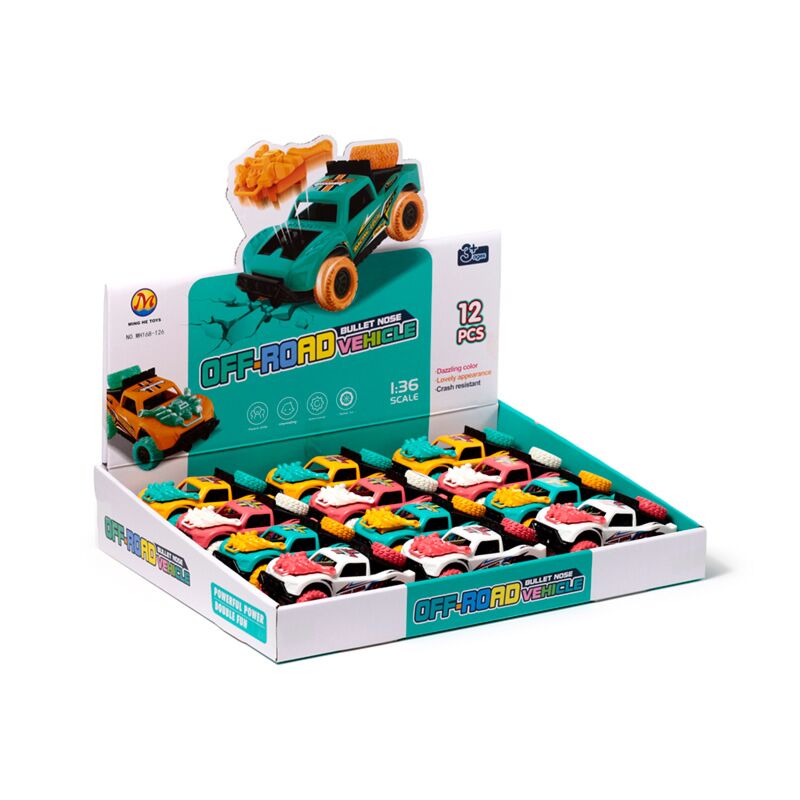 Afbeelding laden in galerijviewer, Motor pop stunt auto frictie duw trekl actie speelgoed