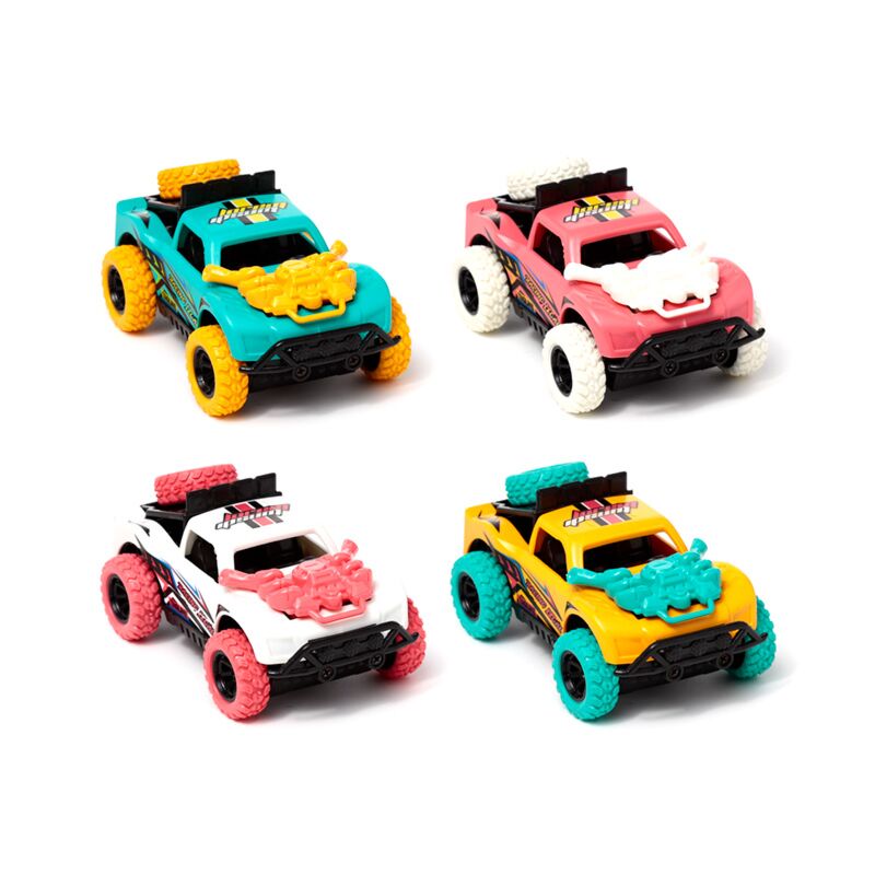 Afbeelding laden in galerijviewer, Motor pop stunt auto frictie duw trekl actie speelgoed